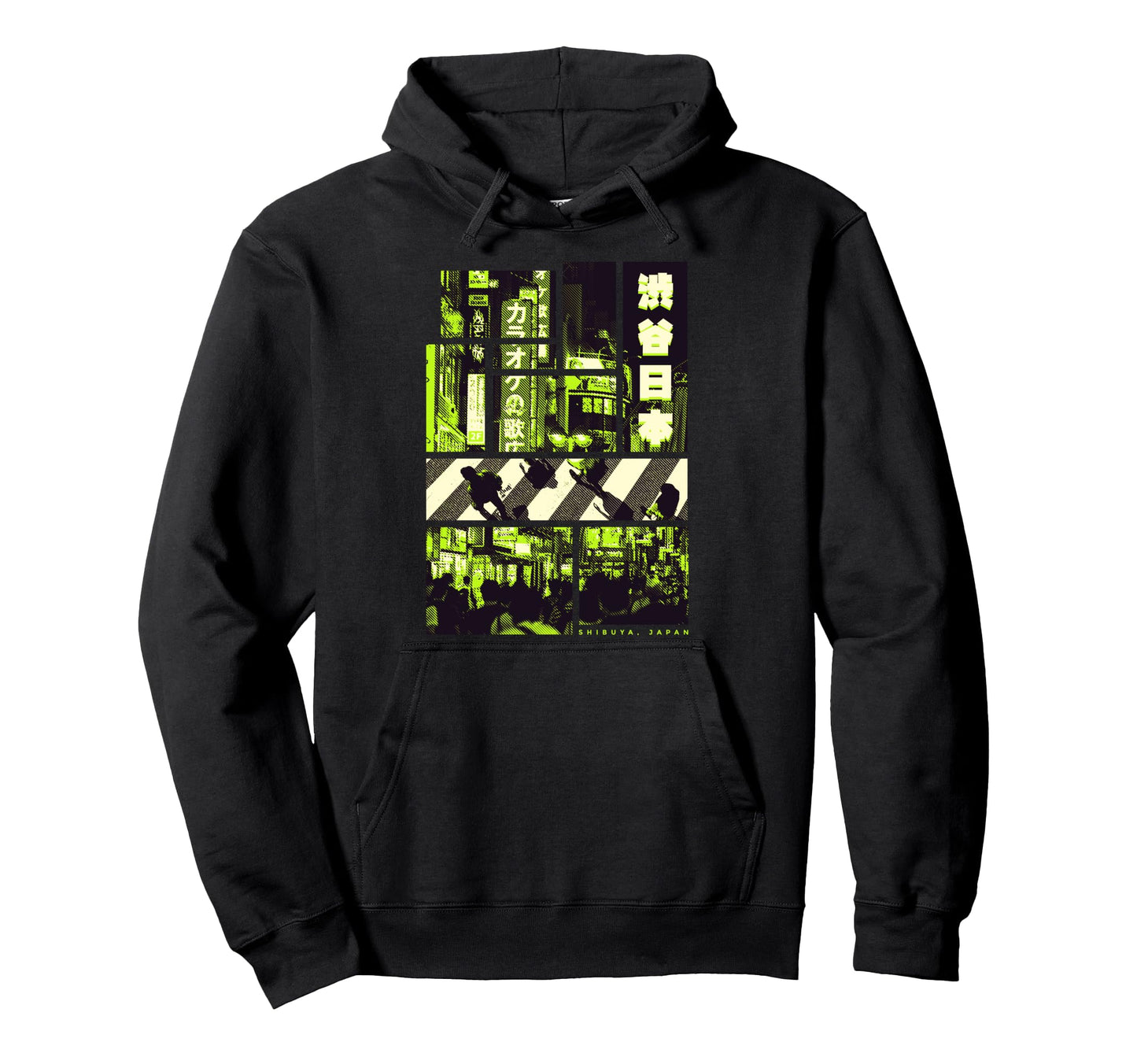 Aesthetic Vaporwave Japan 90S Tokyo Shibuya Hoodie - Novelty Apparel Unisex