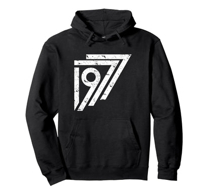 1977 Birthday Grunge Alternative Hoodie - Graphic Print Men Women