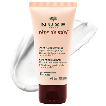 Nuxe Reve de Miel Hand Cream - Nourishing & Protective Hand Care for Dry Hands