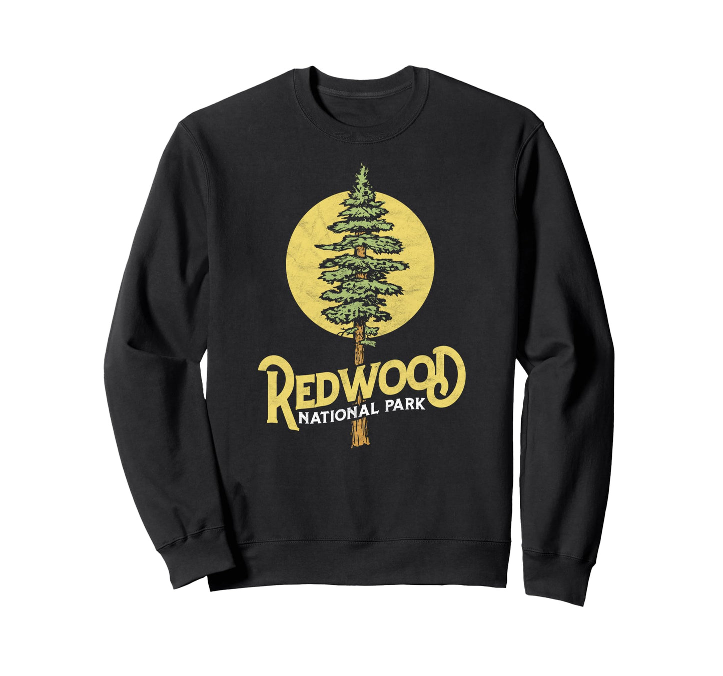 Redwood National Park Vibe Sweatshirt - Fun Novelty Design Men Women