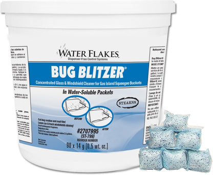 WATER FLAKES Stearns Bug Blitzer in Premeasured Packets 90 x 0.5 oz. Packets (New)