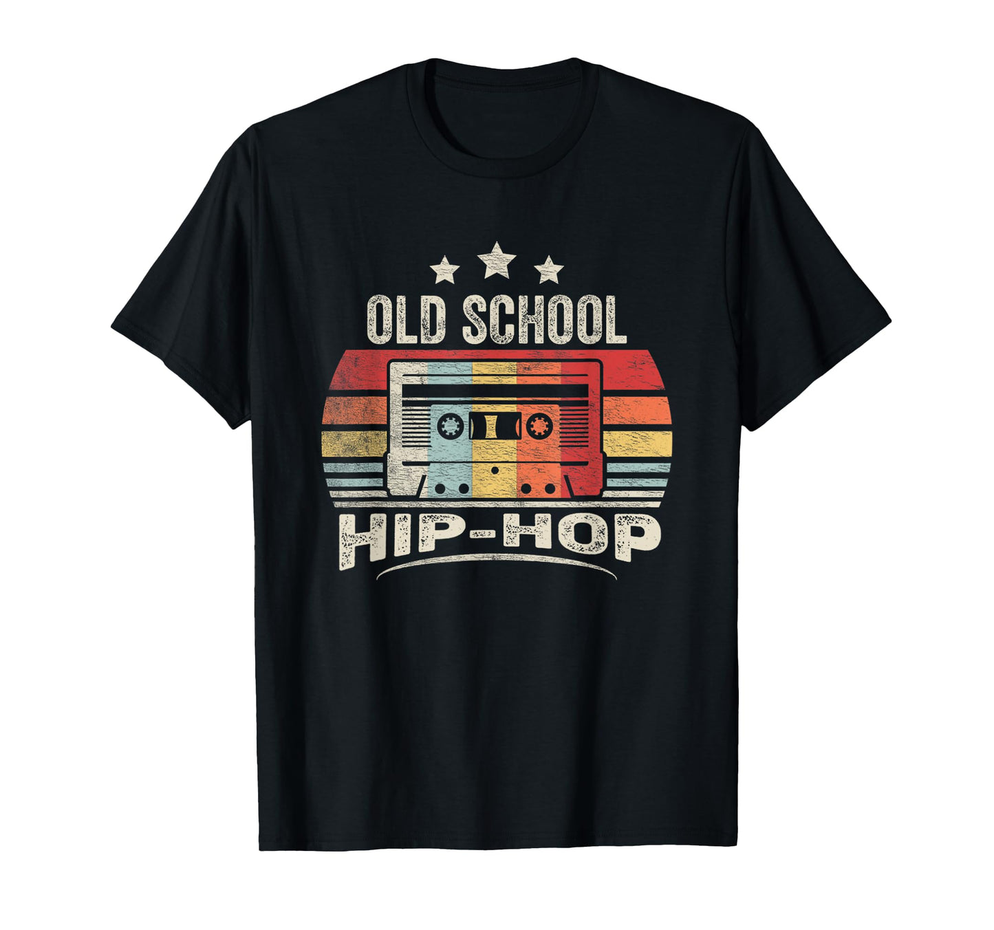Old School Hip Hop 80S 90S Cassette T-Shirt - Streetwear Style Men Women
