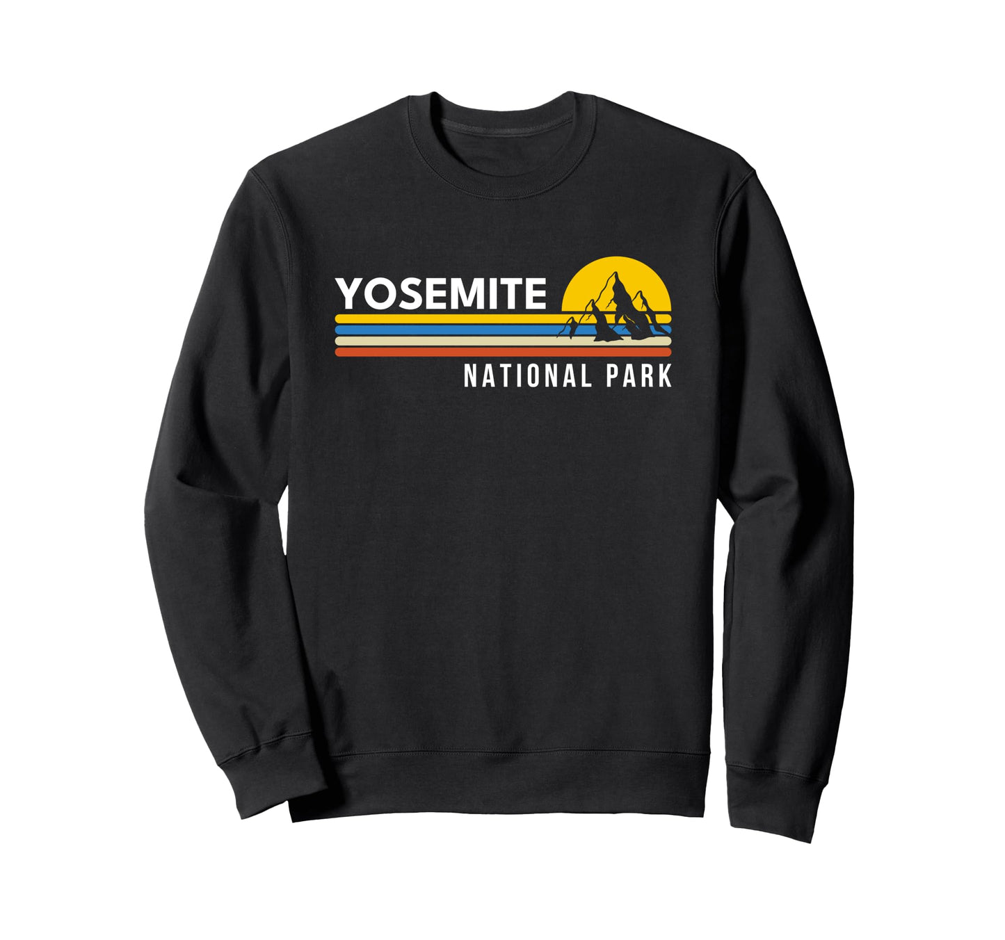 Yosemite National Park California Sweatshirt - Trendy Graphic for Adults