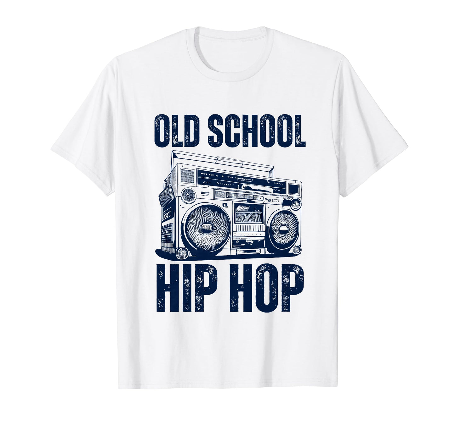 Old School Hip Hop 80S 90S Boombox T-Shirt - Aesthetic Graphic Men Women