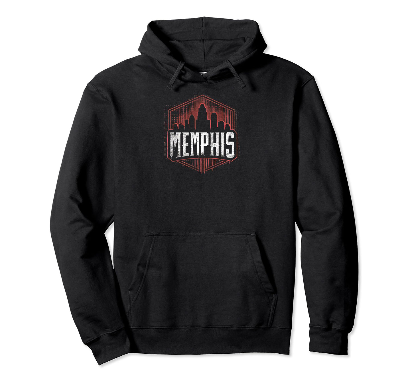 Memphis Grit 90S Grunge Urbandecay Mens Hoodie - Streetwear Style Unisex