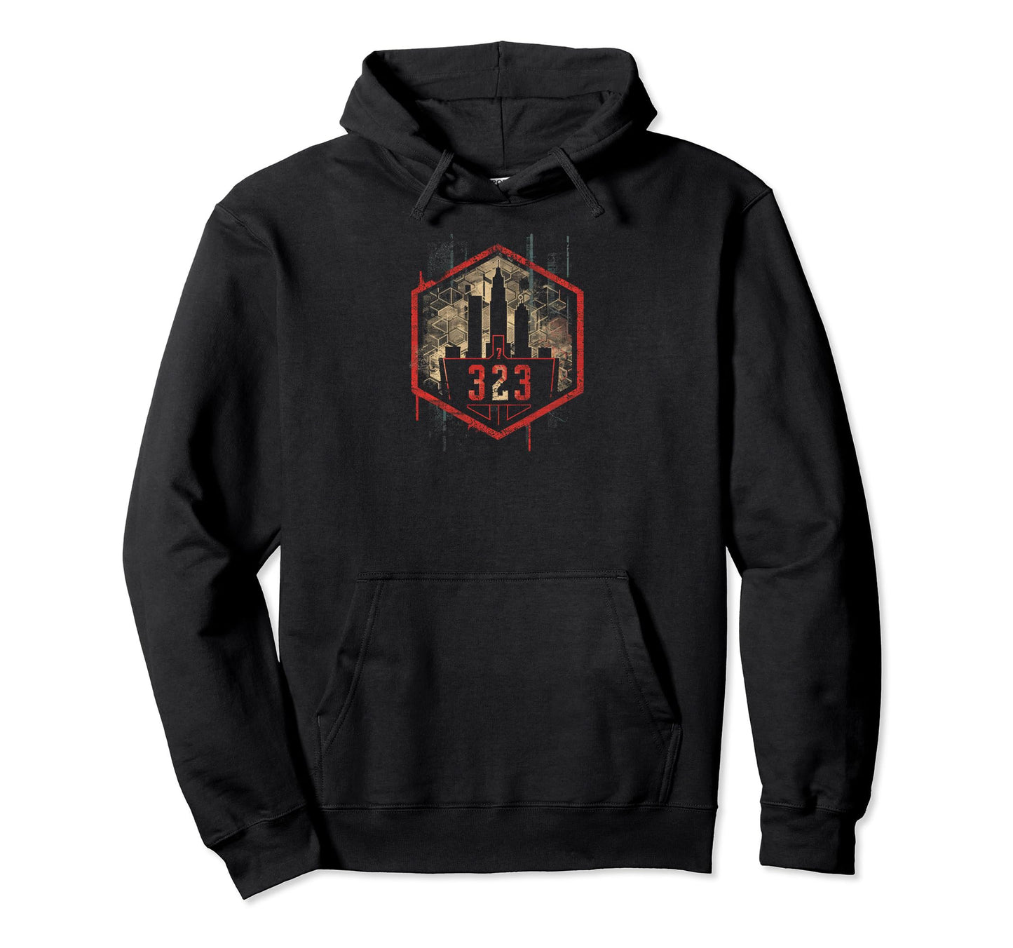 323 Grit 90S Grunge Urbandecay Mens Hoodie - Fun Novelty Design Unisex