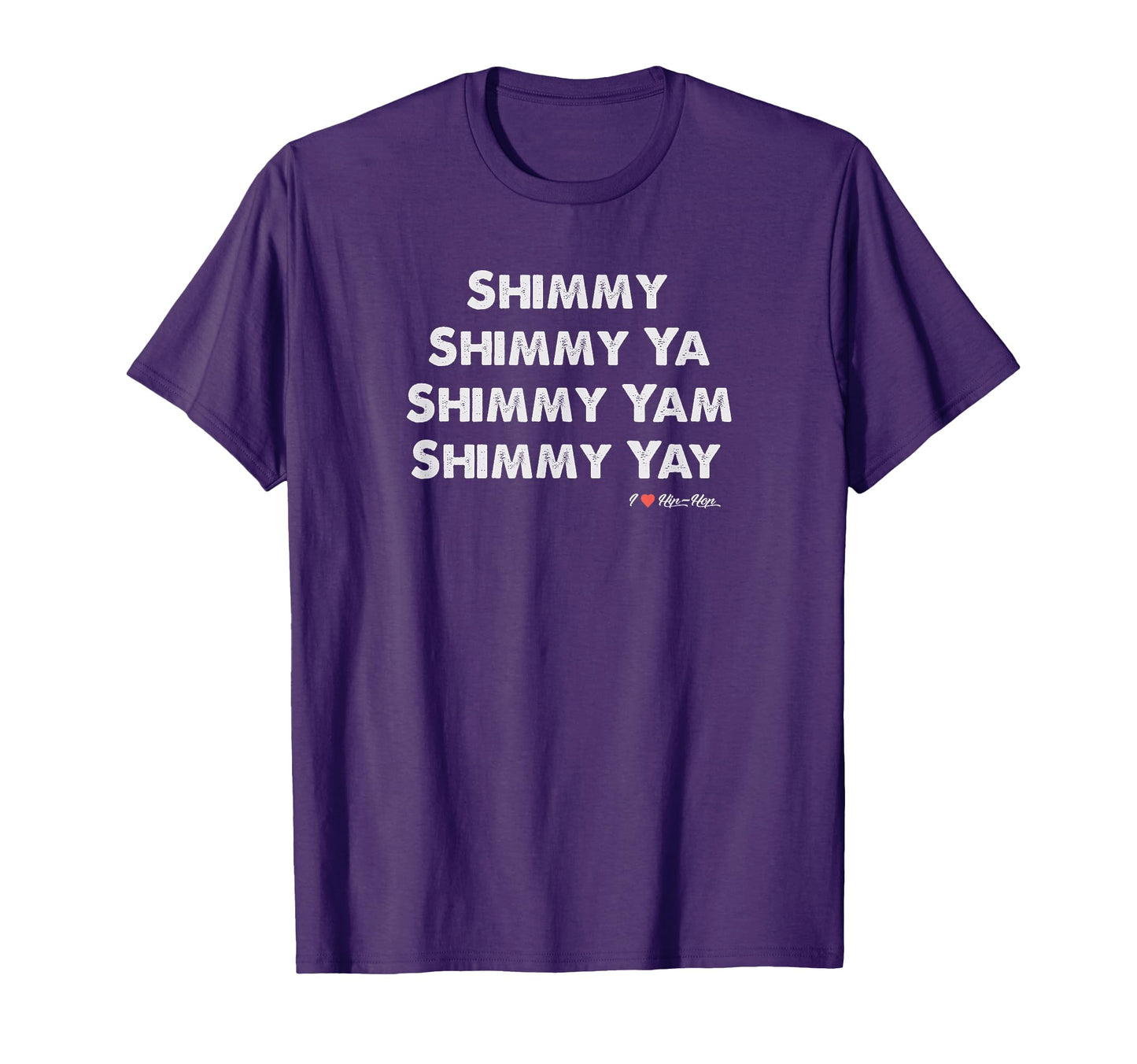 Hip Hop Swag Shimmy Shimmy Ya Rap Gift T-Shirt - Trendy Graphic Men Women