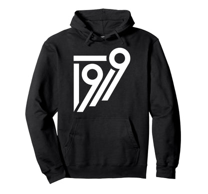 1979 Birthday Grunge Alternative Hoodie - Graphic Print for Adults