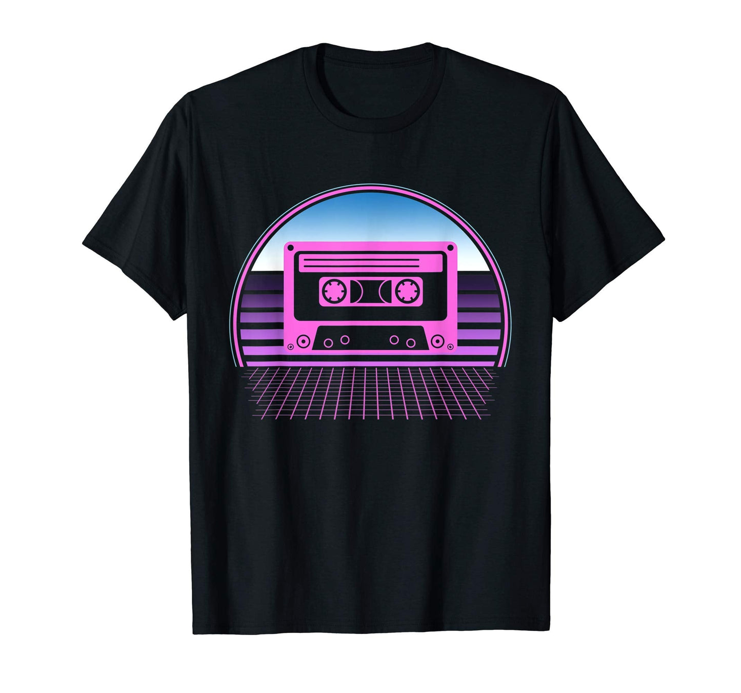 Cassette Tape 80S Vaporwave Aesthetic T-Shirt - Custom Art Print Unisex