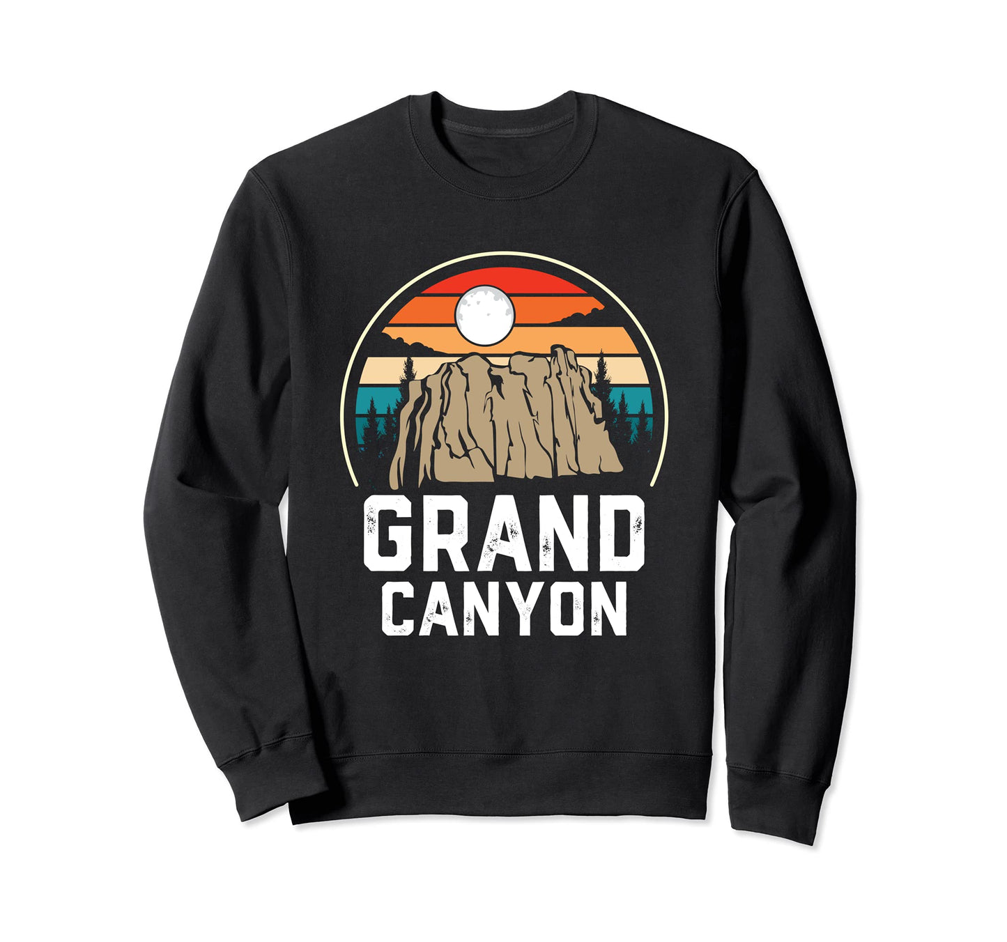 Grand Canyon National Park Camping Sweatshirt - Custom Art Print Men Women