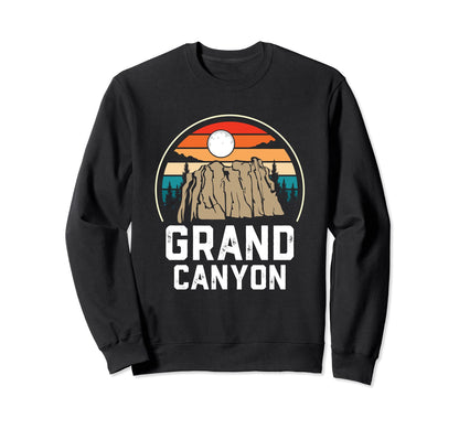Grand Canyon National Park Camping Sweatshirt - Custom Art Print Men Women
