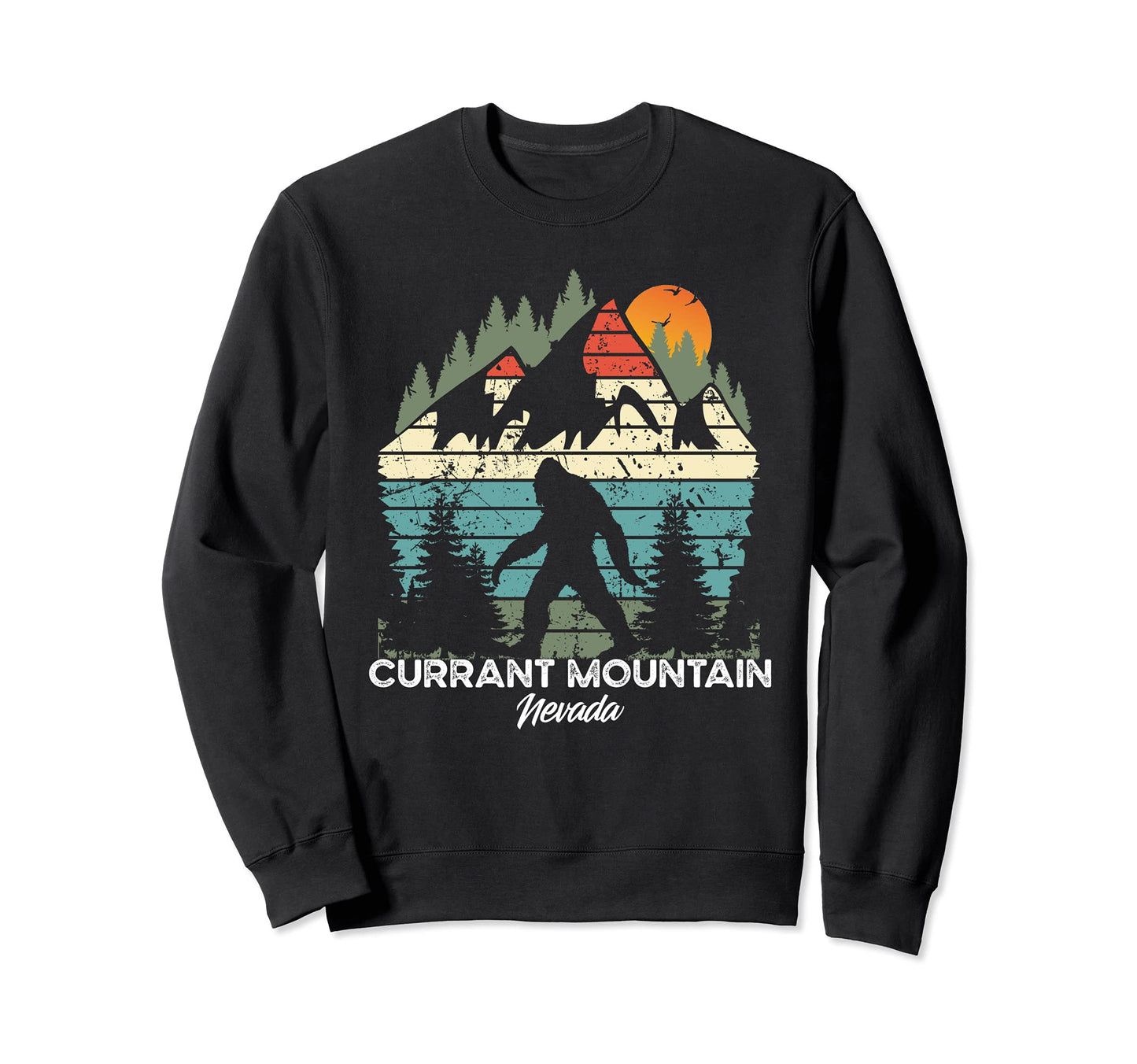 Currant Mountain Nevada National Sweatshirt - Unique Graphic for Adults