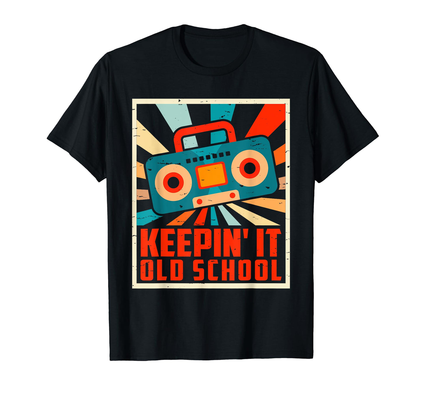 Old School Hip Hop 80S 90S Music T-Shirt - Novelty Apparel Men Women