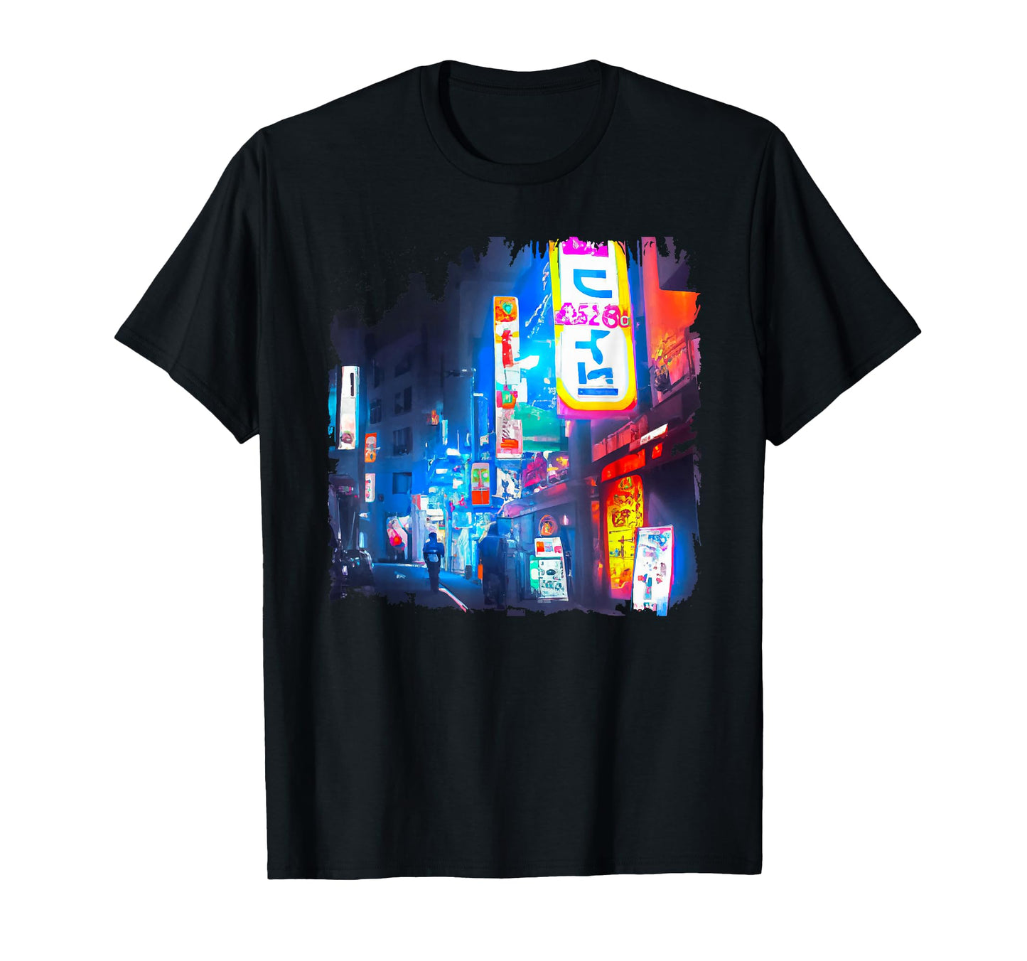 Japanese Tokyo Cyberpunk Vaporwave T-Shirt - Novelty Apparel Unisex