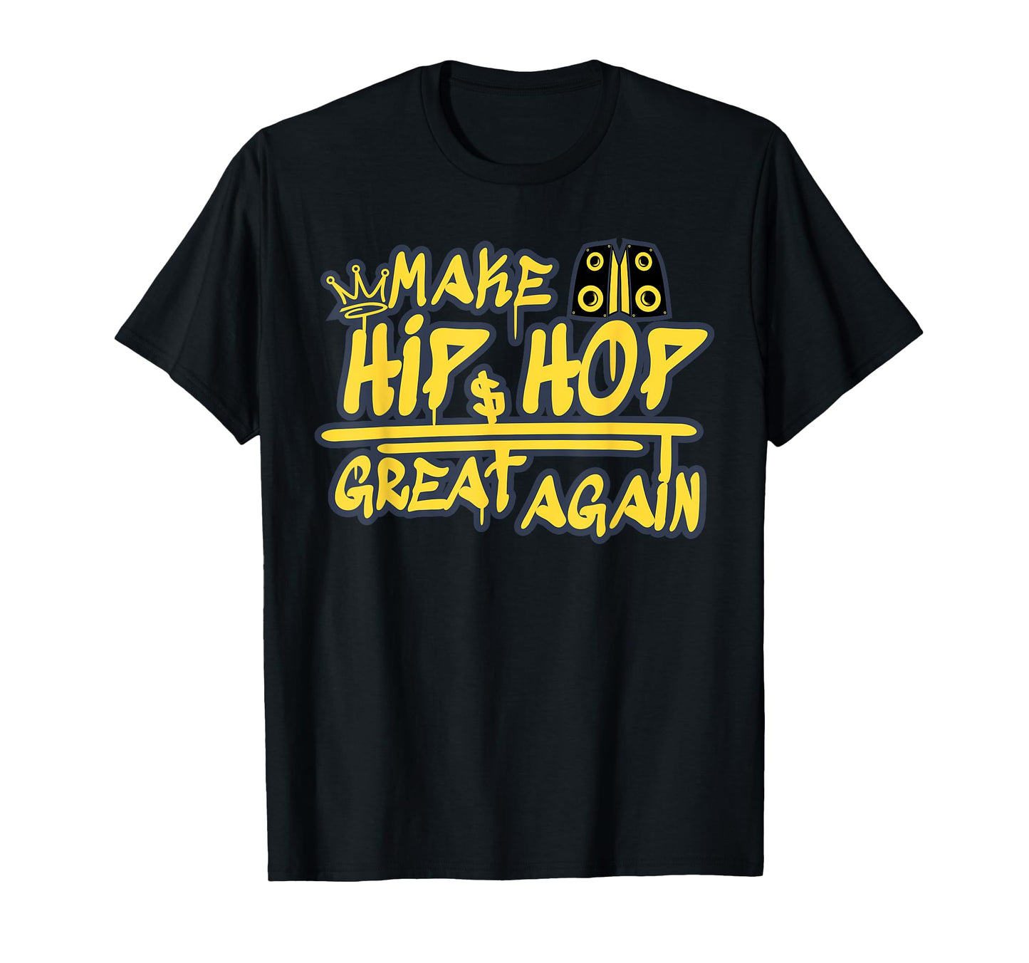 Hip Hop Old School Graffiti T-Shirt - Minimalist Print Men Women