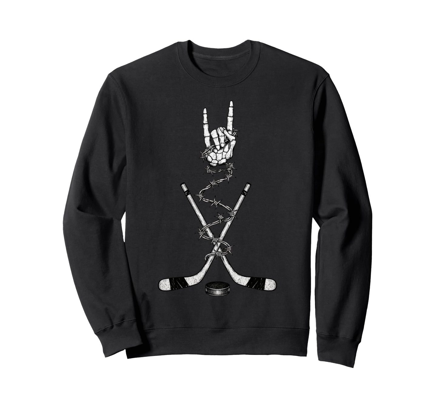 Hockey Player Coach Team 90S Alt Sweatshirt - Novelty Apparel Men Women