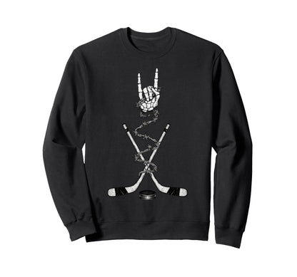 Hockey Player Coach Team 90S Alt Sweatshirt - Novelty Apparel Men Women