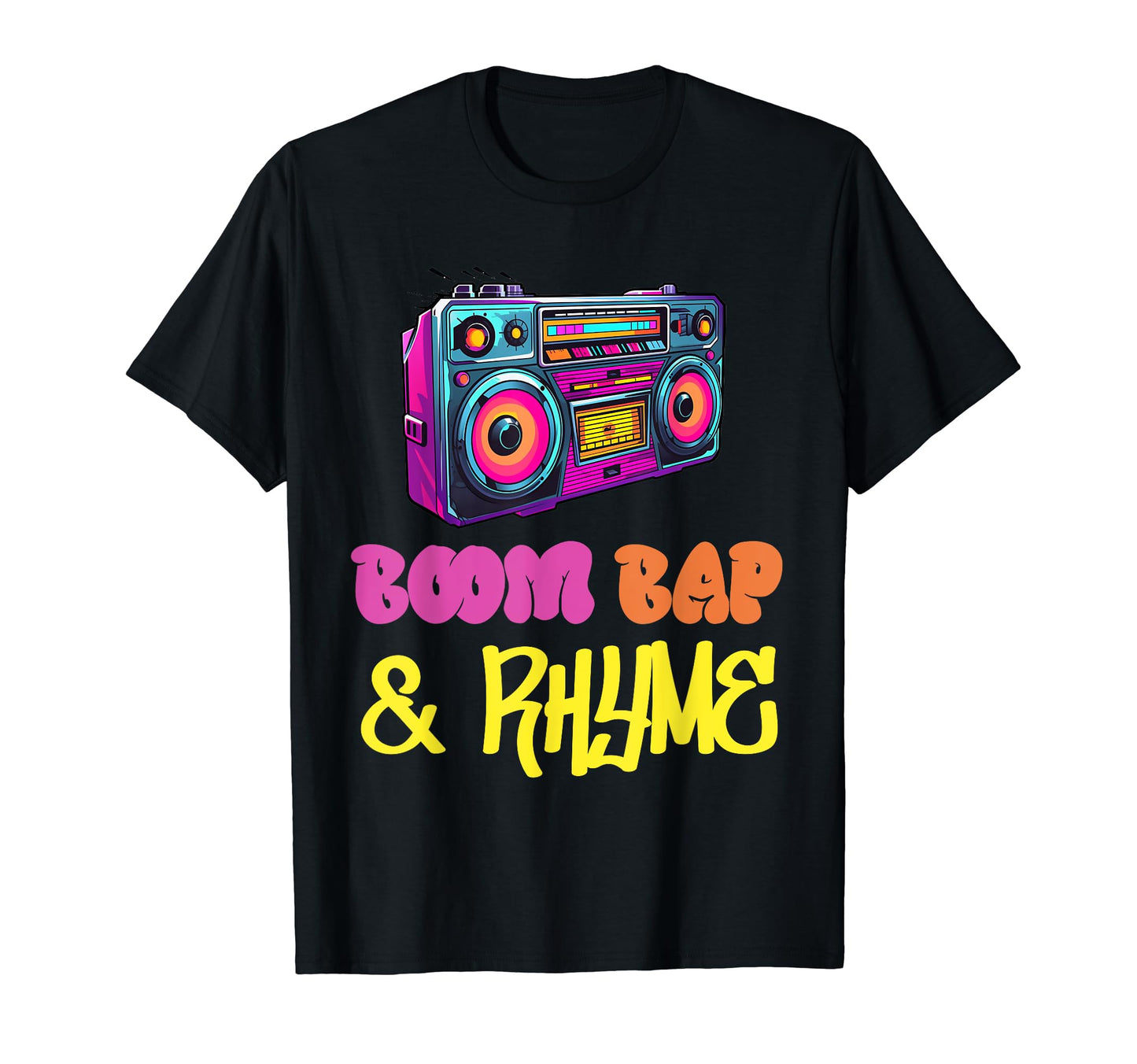 Hip Hop Old School 90S Music Rap T-Shirt - Aesthetic Graphic for Adults