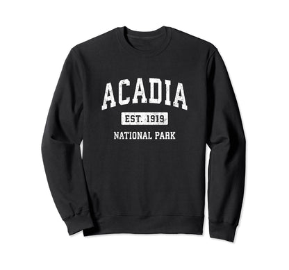 Acadia National Park Sports Sweatshirt - Casual Everyday Wear for Adults