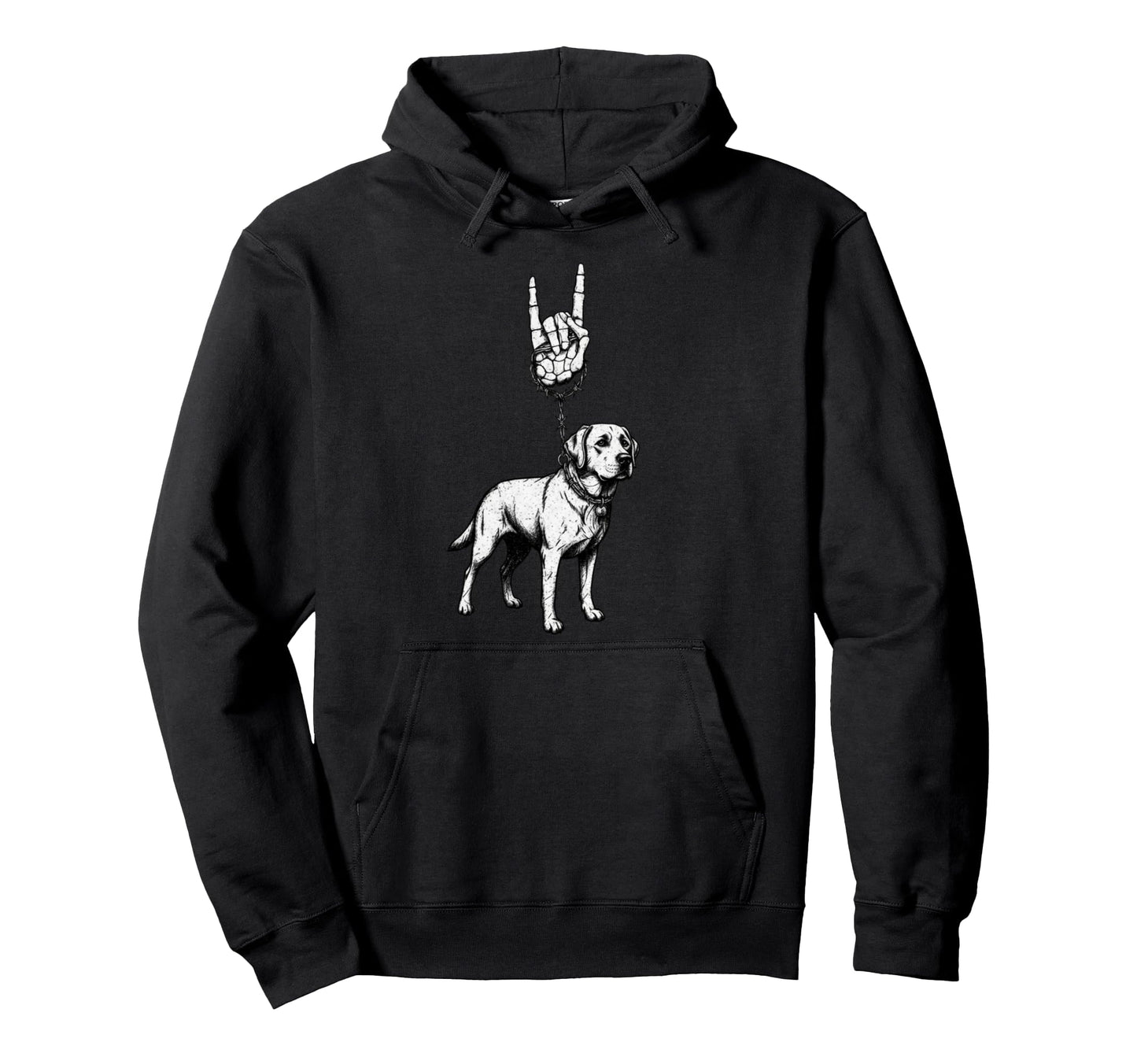 Labrador Retriever Lab Dog 90S Alt Metal Hoodie - Unique Graphic for Adults