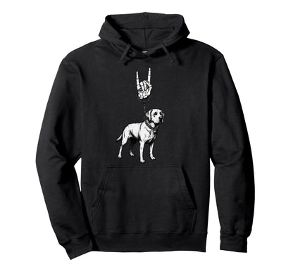 Labrador Retriever Lab Dog 90S Alt Metal Hoodie - Unique Graphic for Adults