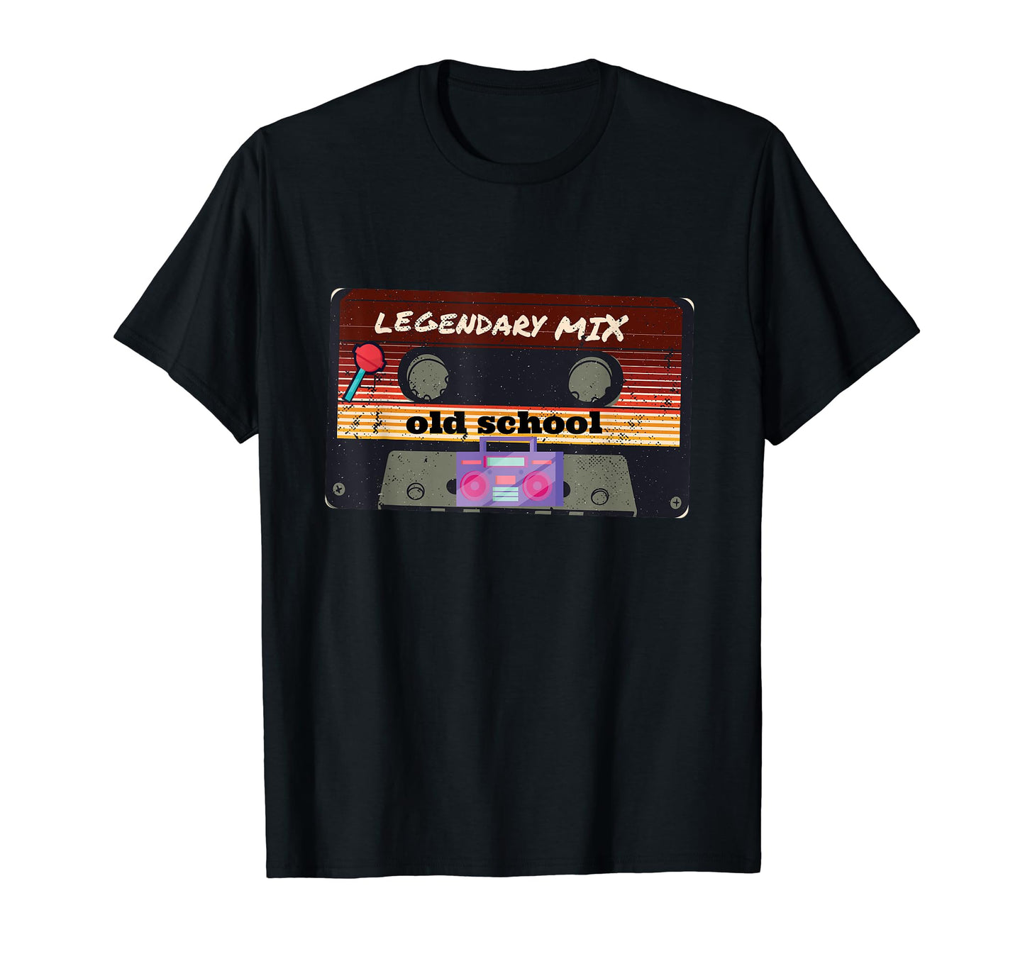 Old School Hip Hop Cassette Tape 80S T-Shirt - Streetwear Style Men Women