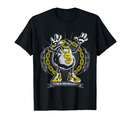 Gangster Hiphop Old School Hip Hop T-Shirt - Unique Graphic for Adults