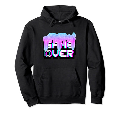 Vaporwave Aesthetic Grunge Anime Hoodie - Custom Art Print for Adults