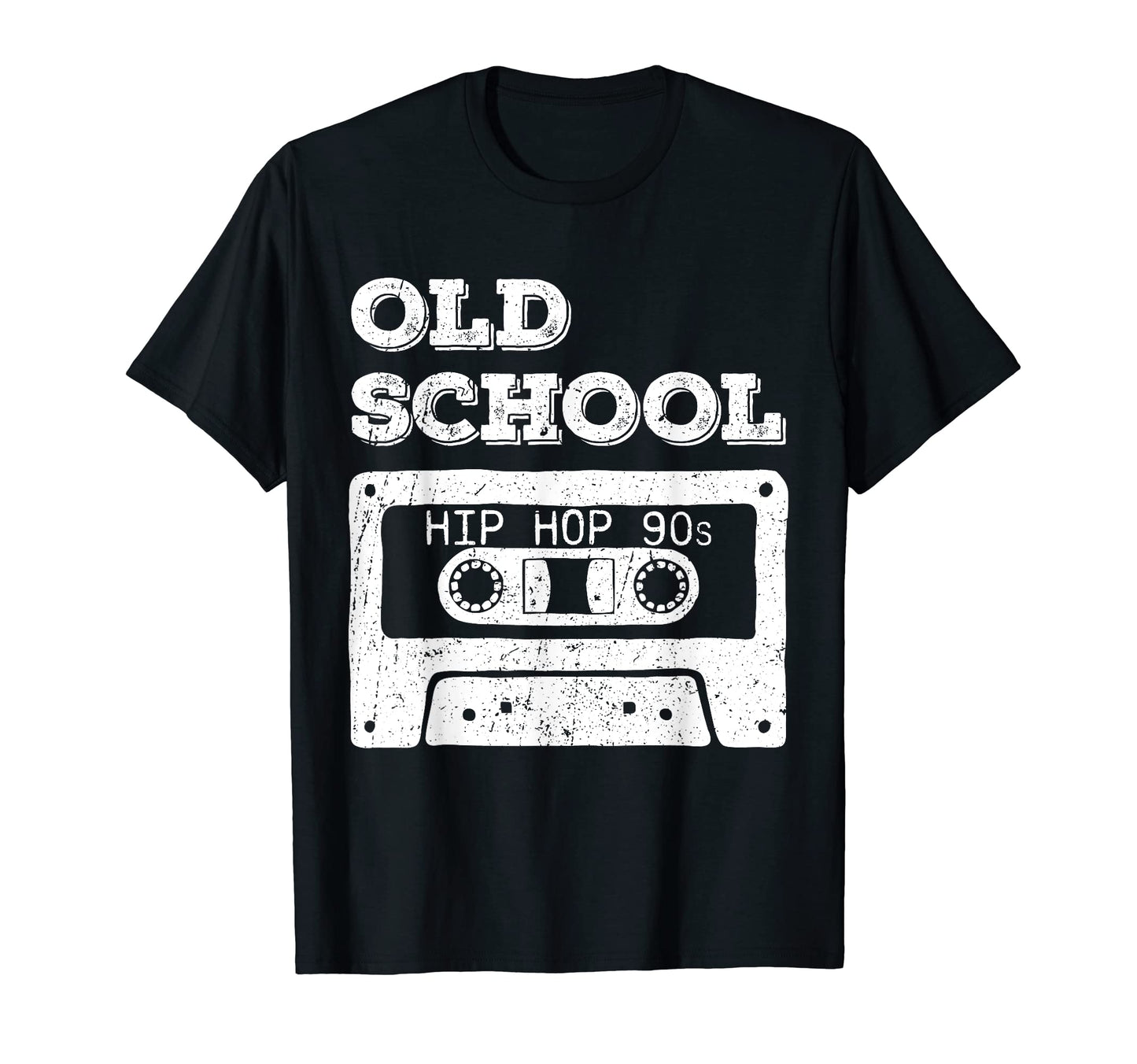 Old School Hip Hop Cassette Tape Rap Music T-Shirt - Graphic Print Unisex