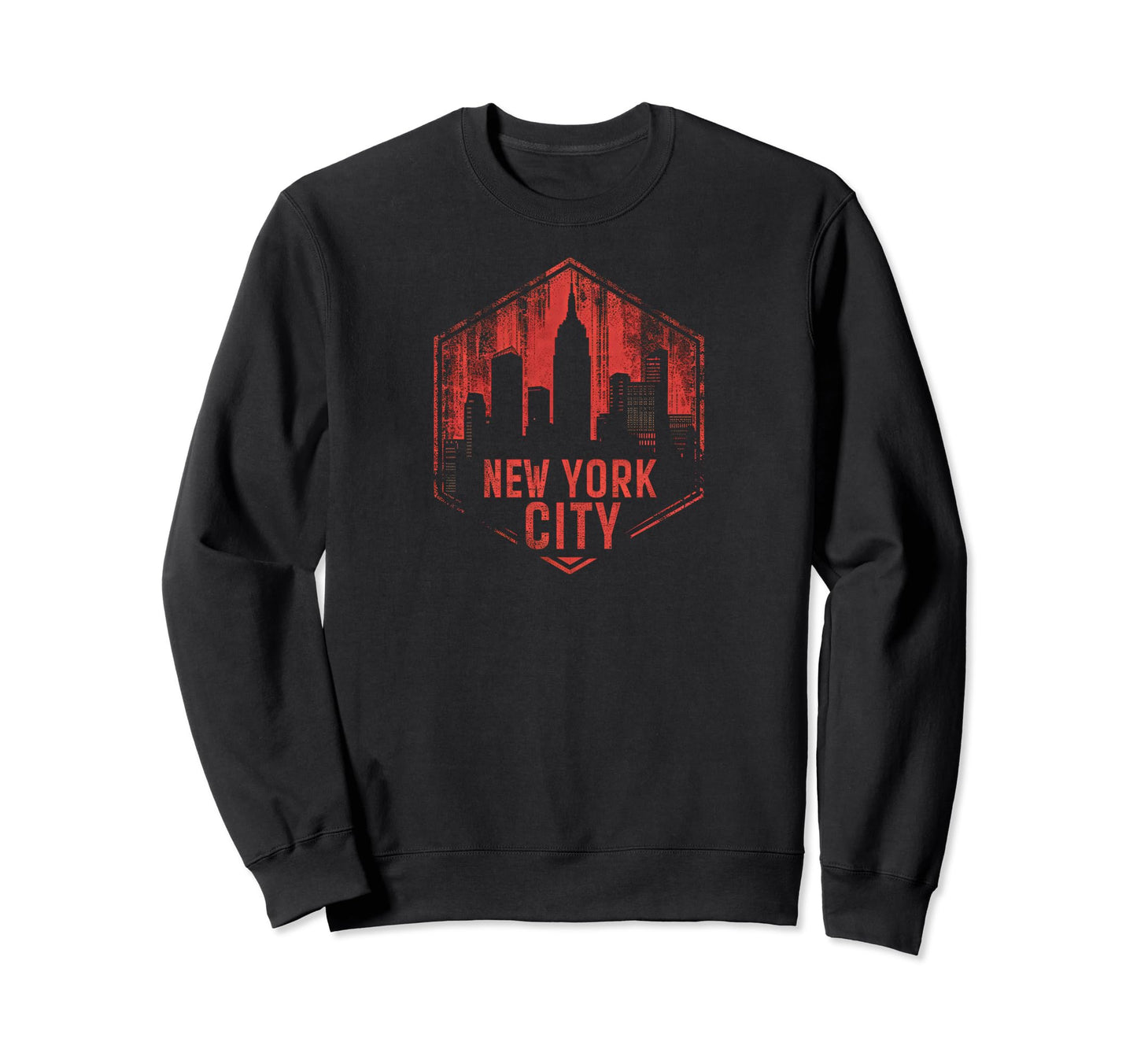 New York Grit 90S Grunge Urbandecay Sweatshirt - Custom Art Print Unisex