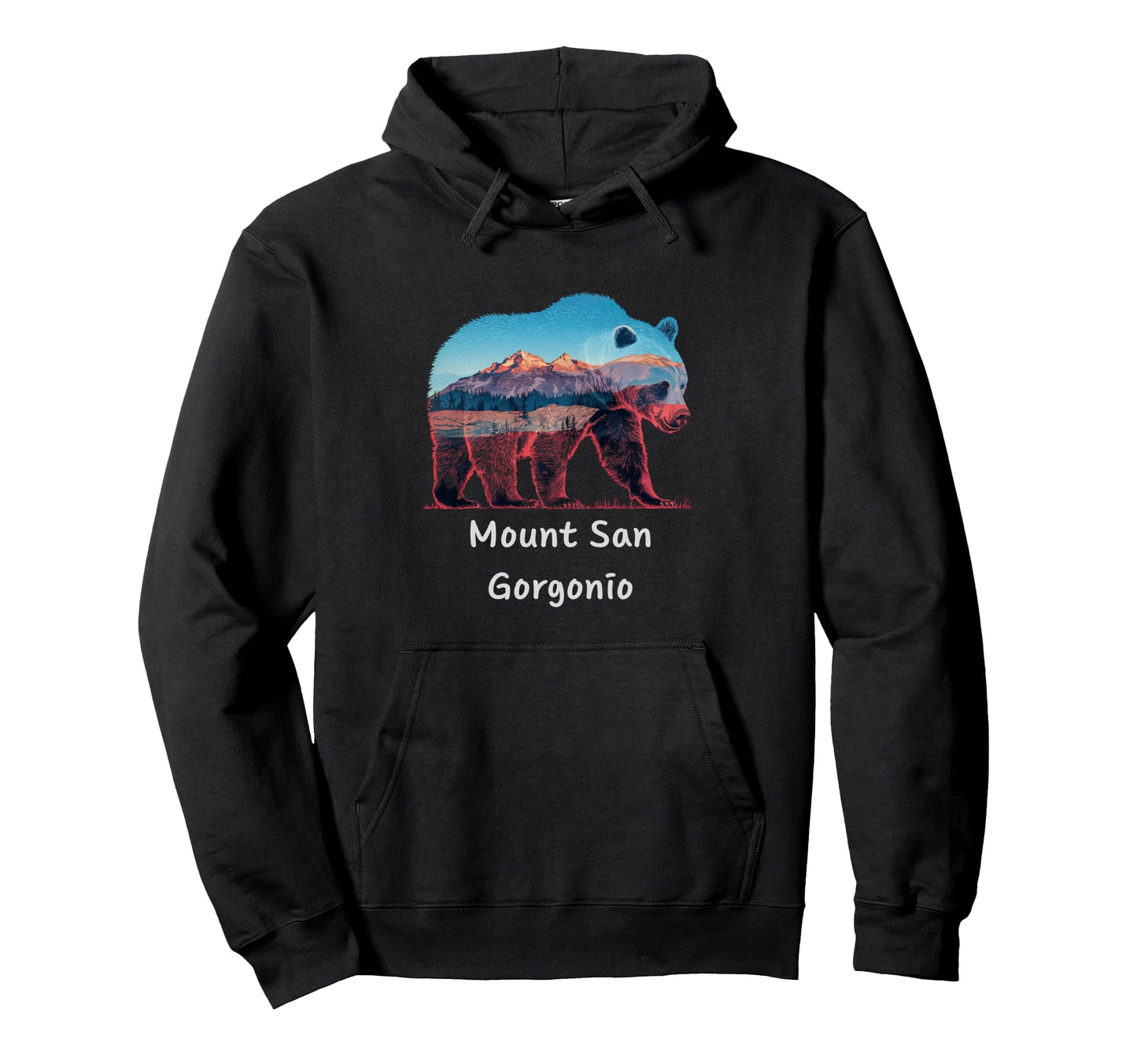 Hiking Camping Mount San Gorgonio National Hoodie - Graphic Print Unisex
