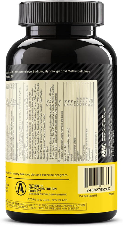 Optimum Nutrition Opti-Men Multivitamin Tablets