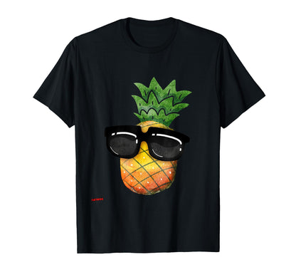 Hip Hop Annanas Old School T-Shirt - Aesthetic Graphic for Adults