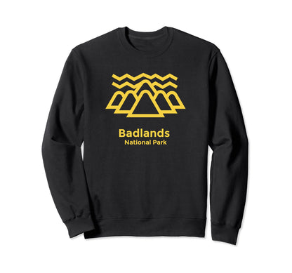 Badlands National Park South Dakota Sweatshirt - Unique Graphic Unisex
