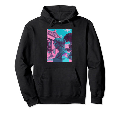 Vaporwave Aesthetic Trippy Vapor Wave Hoodie - Aesthetic Graphic Unisex