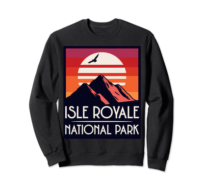 Isle Royale National Park Michigan Usa T-Shirt - Trendy Graphic Unisex
