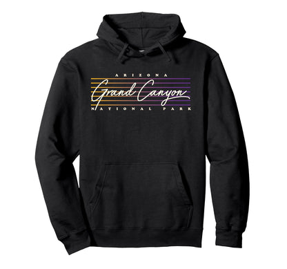 Nostalgic Grand Canyon National Park Hoodie - Unique Graphic Men Women