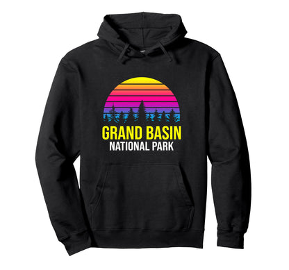 Grand Basin National Park Sunset Hoodie - Aesthetic Graphic Men Women