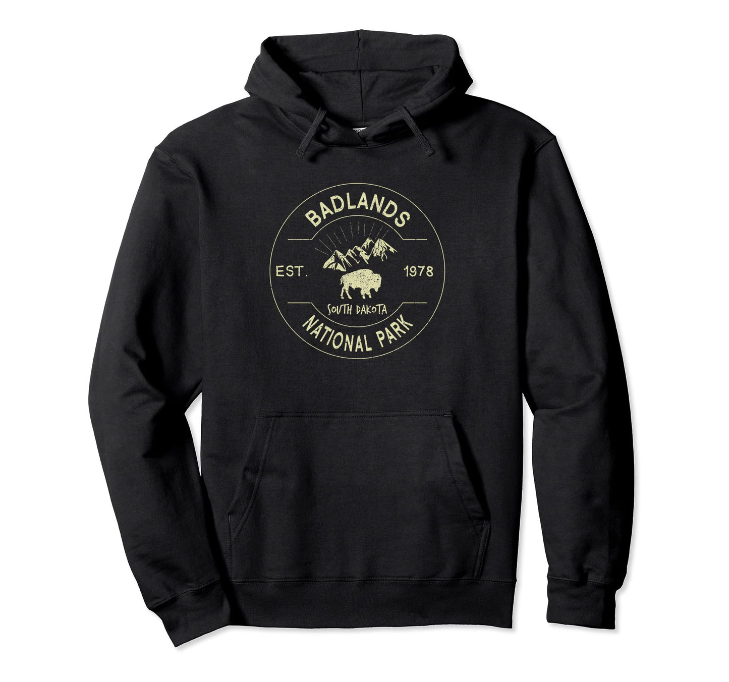 Badlands National Park South Dakota Mom Hoodie - Fun Novelty Design Unisex
