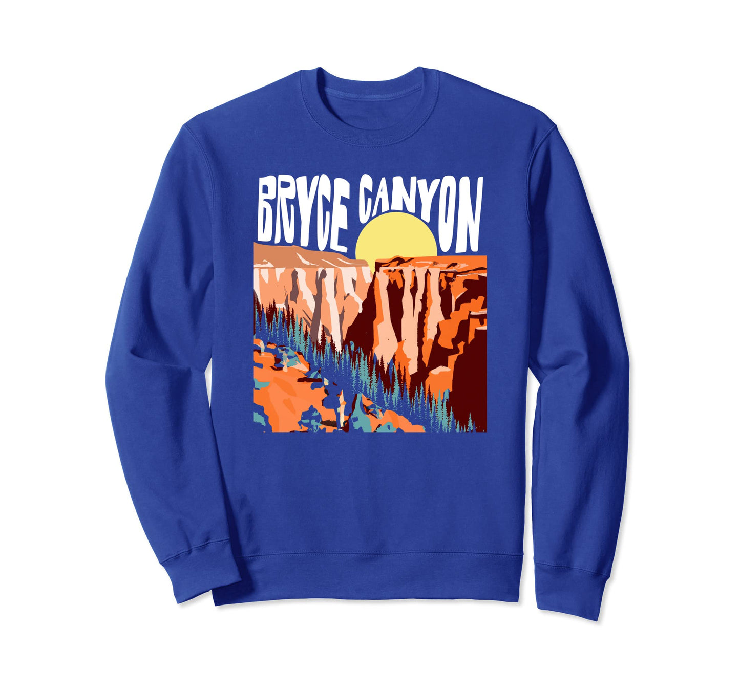 Bryce Canyon Wpa National Parks Sweatshirt - Casual Everyday Wear Men Women
