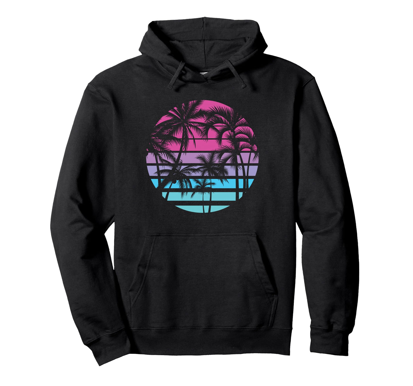 Give Me 90S Palm Trees Beach Hoodie - Trendy Graphic Unisex