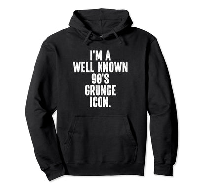 Im Grunge Icon Instant Lazy Halloween Hoodie - Trendy Graphic Unisex