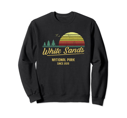 White Sands 2019 Est National Sweatshirt - Minimalist Print for Adults