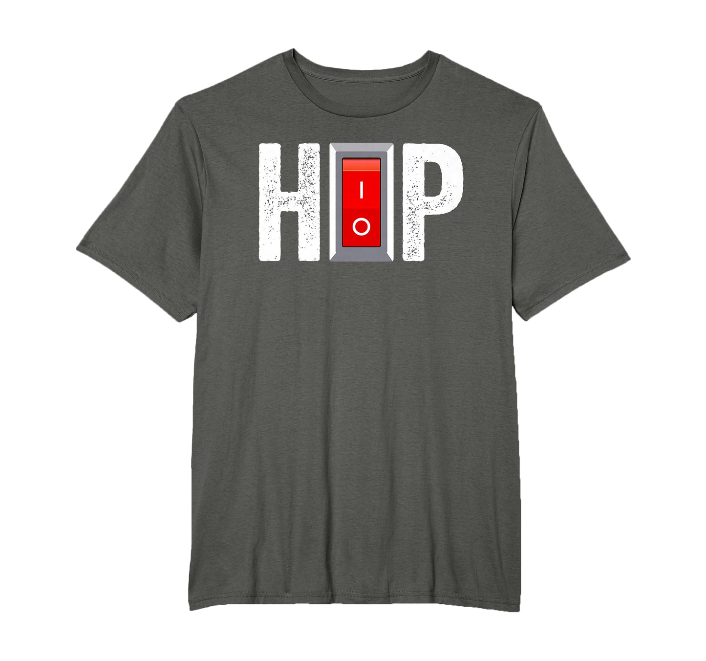 Hip Hop Io Toggle Switch Rap And T-Shirt - Custom Art Print for Adults