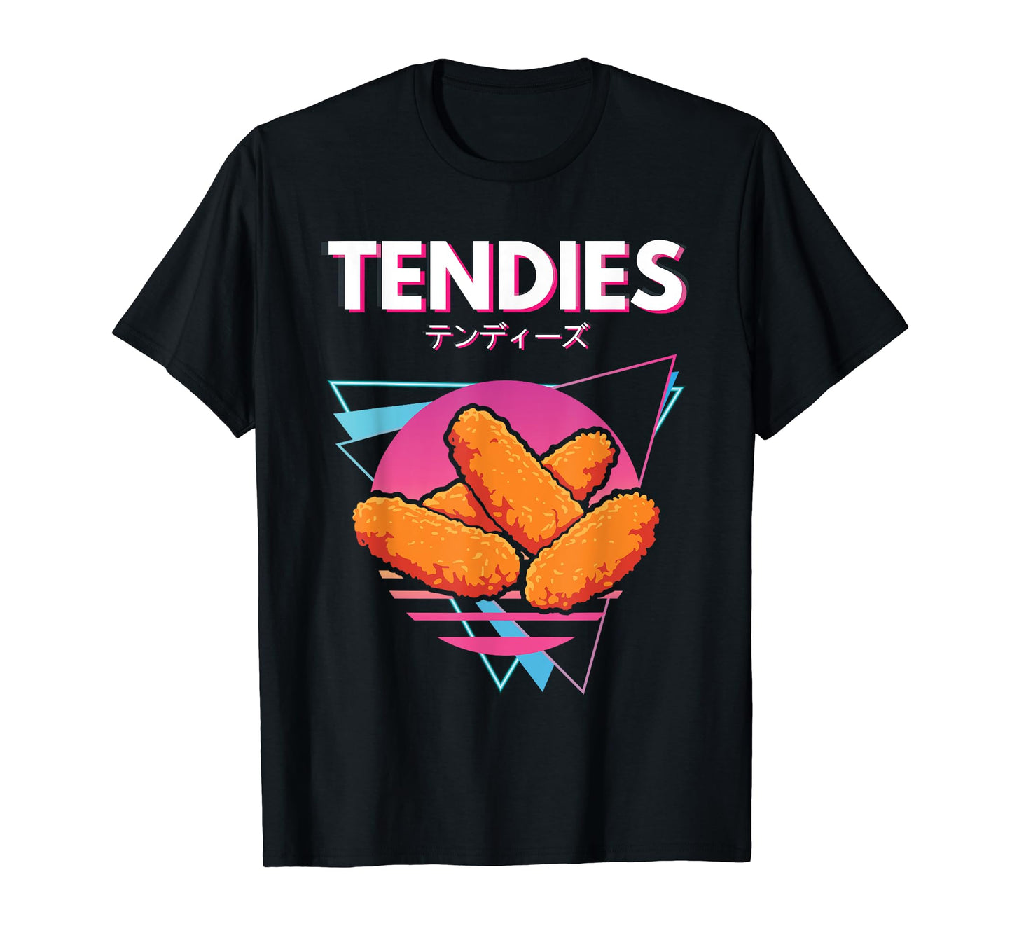 Tendies Nuggets Japanese Anime Kawaii T-Shirt - Novelty Apparel Unisex