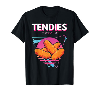 Tendies Nuggets Japanese Anime Kawaii T-Shirt - Novelty Apparel Unisex