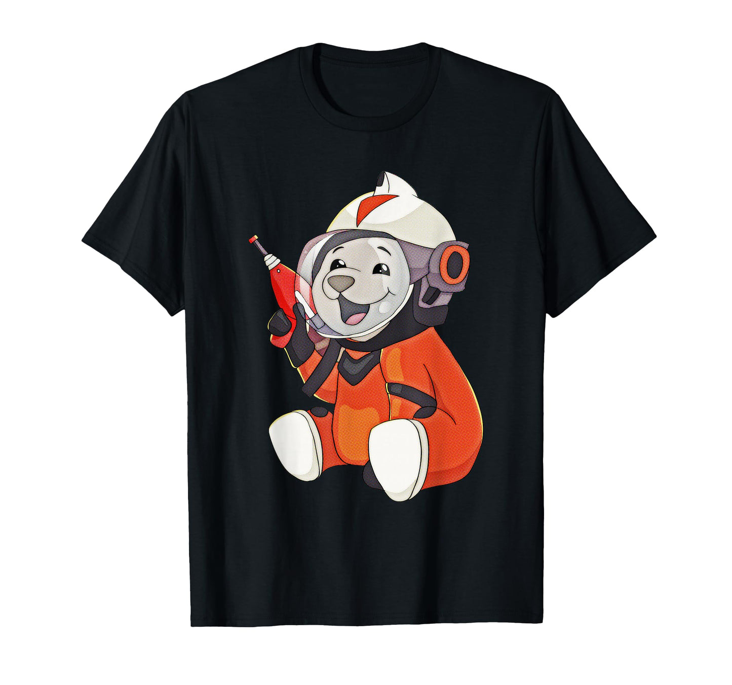 Atom Punk Aesthetic Vaporwave Astronaut T-Shirt - Novelty Apparel Unisex