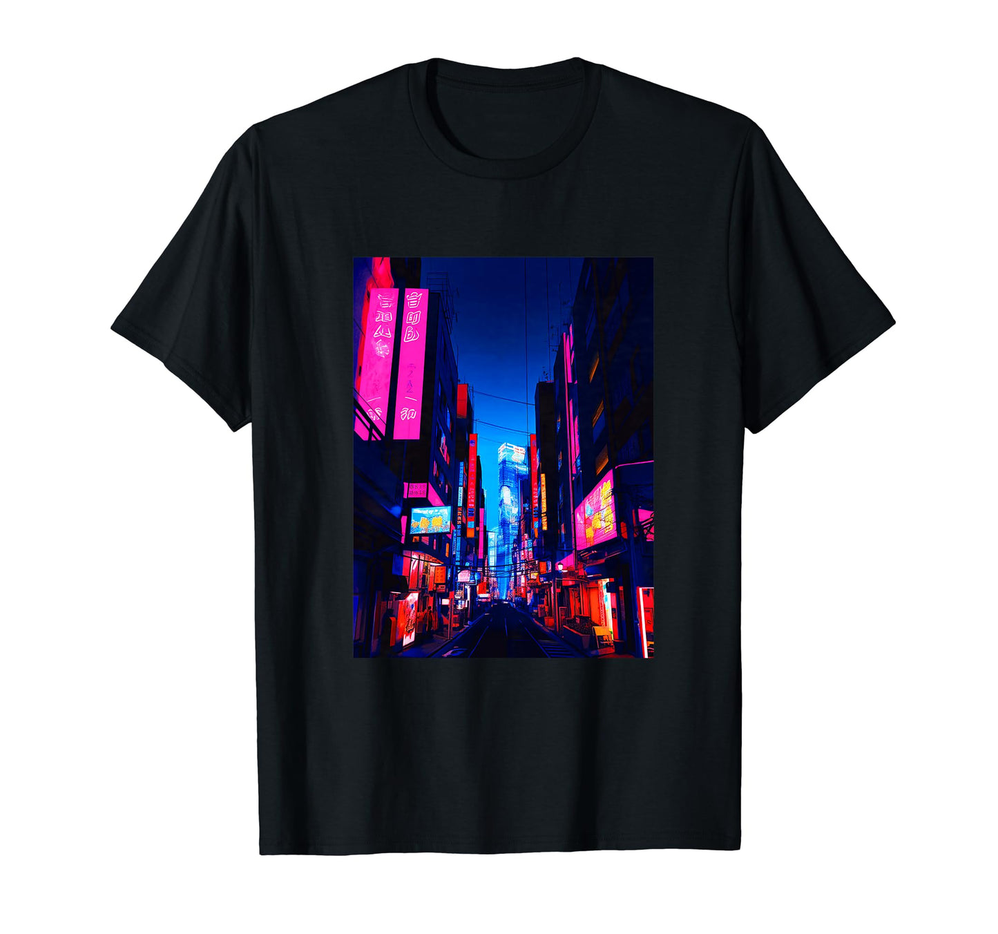 Tokyo Liminal Vaporwave Aesthetic T-Shirt - Aesthetic Graphic Men Women