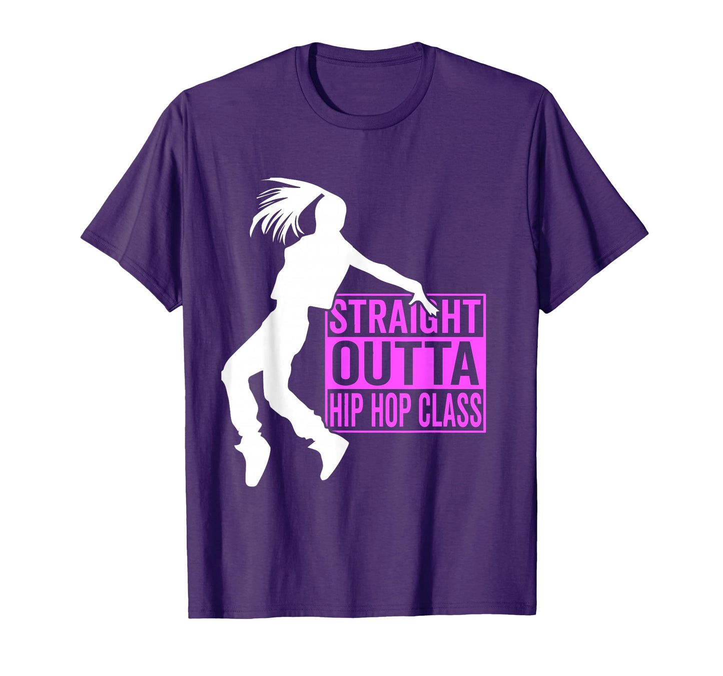 Straight Outta Hip Hop Class Hiphop T-Shirt - Custom Art Print Unisex