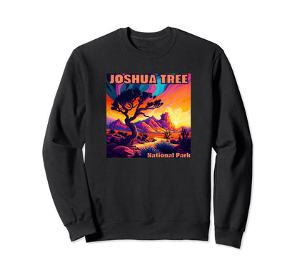 Joshua Tree National Park Desert Sweatshirt - Minimalist Print Men Women